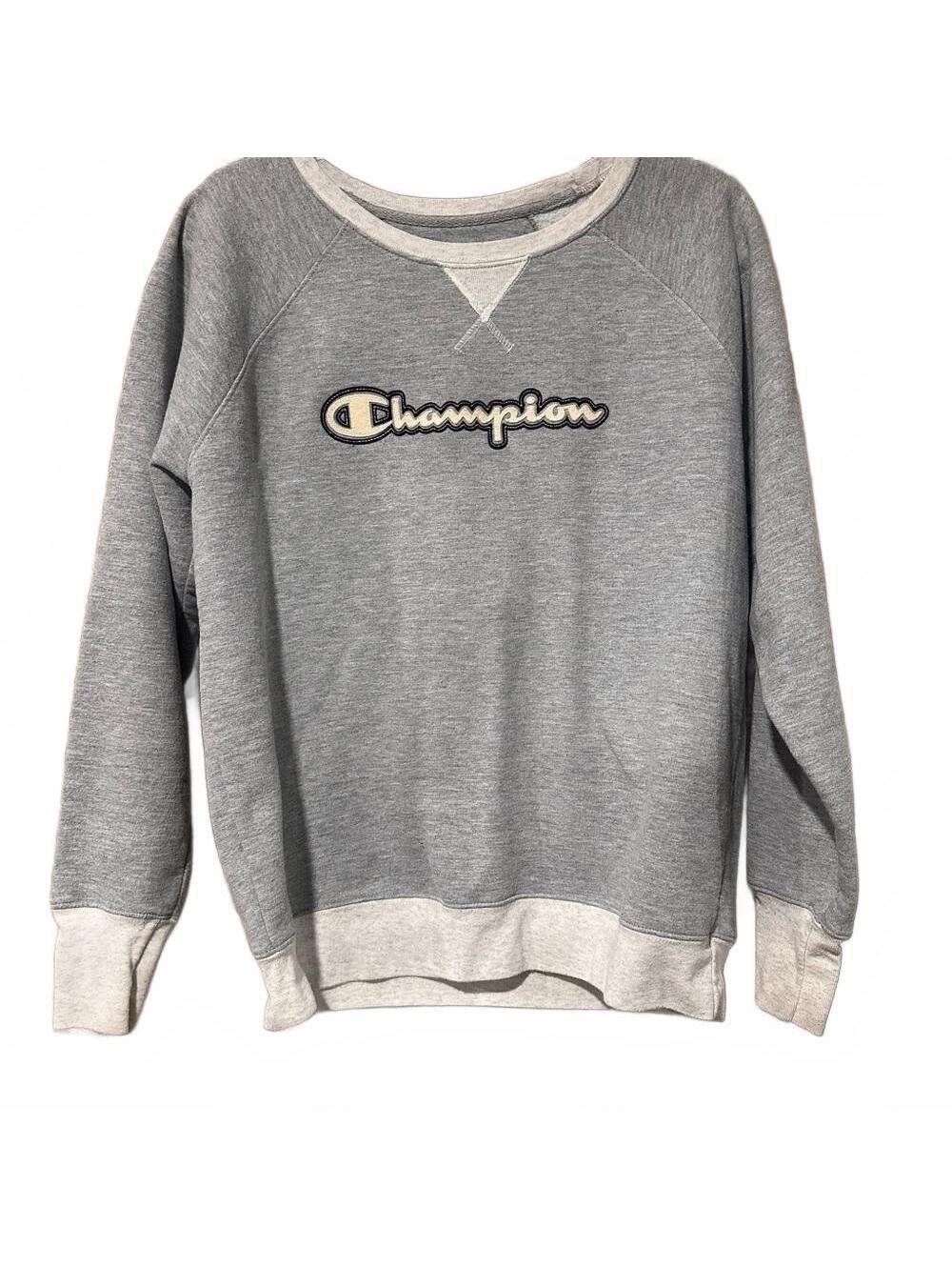 Champion Heather Gray Crewneck Sweatshirt